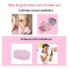 generic Cute Makeup Box Caja De Maquillaje Para Niños, Lavable,