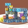 Coodoo Magnetic Blocks-140 Pcs Cube With Tutorial and Storage Bag