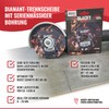 NIVILLI BLACKY Professional Diamond Cutting Disc 125 mm Unsurpassed Durability