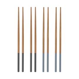 Typhoon World Foods 1401.492 4 Pairs Wooden Chopsticks