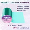 HKACSTHI 108 Feet Resin Tape for Epoxy Resin Molding Silicone