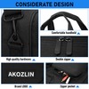 AKOZLIN Multi-layer Controller Gig Bag Padded Mixer Carry Case Fit