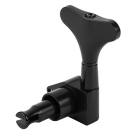 QWORK Guitar Bass Tuners - Metal Tuning Pegs Keys (2L + 2 R) - Ratio Headstock Sealed Machine Head