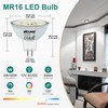 DiCUNO GU5.3 LED Bulb, Non-dimmable 12V MR16 Spotlight Bulb, Daylight