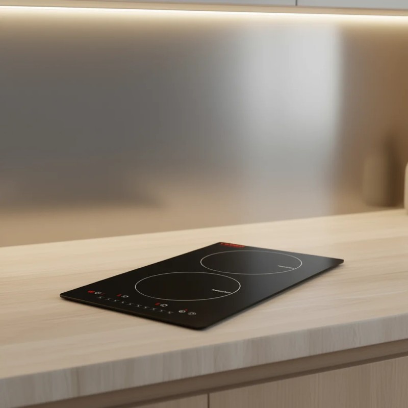 Induction Cooktop 1800W 12'' Electric Touch Screen Ceramic Surface 4