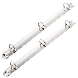 Operitacx 2 Pack 3 A4 Ring Binder Loose Leaf Folder Music Sheet Folder Folder Binder Mechanism A4 Disc Binder Rings Metal A4 Notebook Folder A4 Ring Mechanism