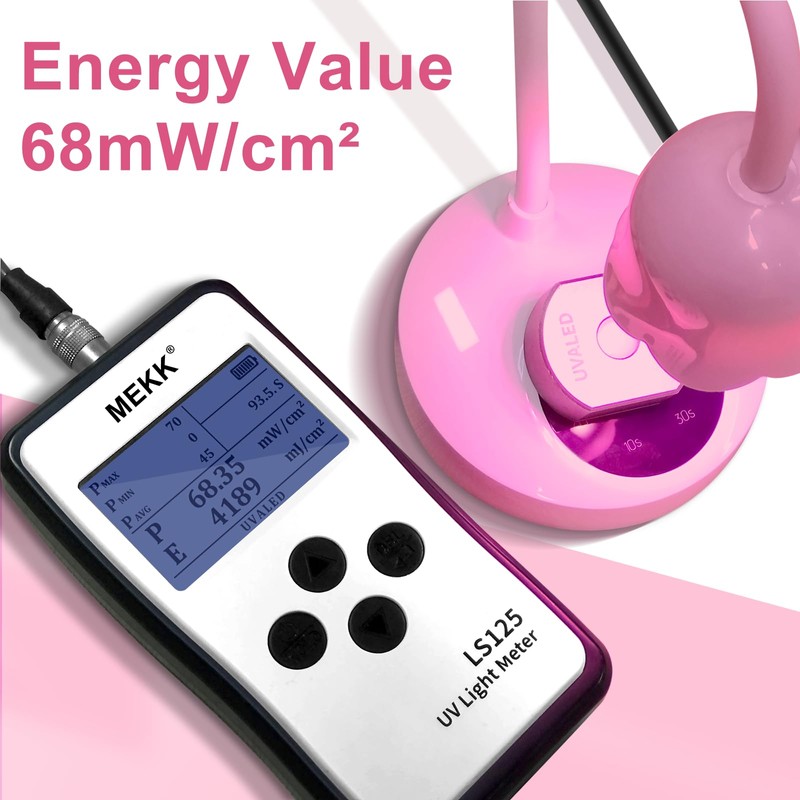 MEKK 2024 Newest UV Nail Lamp Cordless LED Nail Light