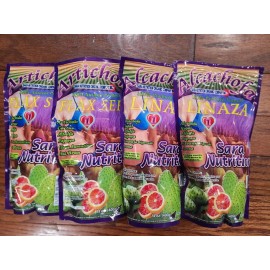 SARA NUTRITION 4 ARTICHOKE FLAX SEED SARA NUTRITION 14 OZ EACH 12/2025 LINAZA ALCACHOFA 400 GR.