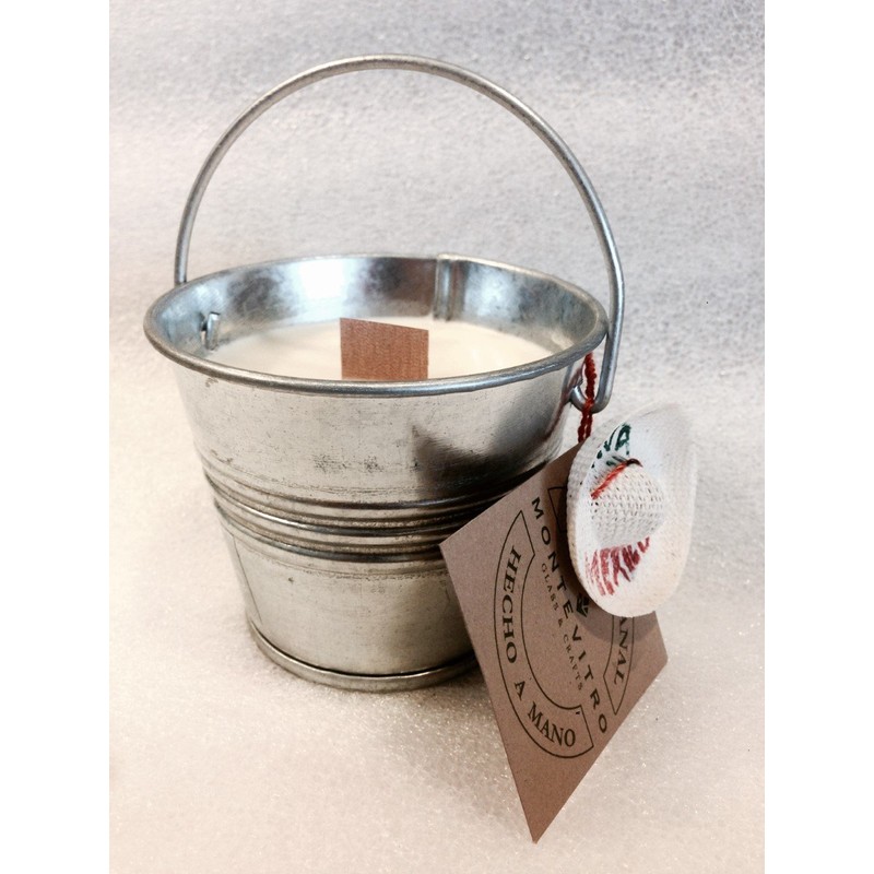 2 Velas Artesanales con CITRONELA - MONTE VITRO con Pabilo