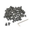 iexcell 100 Pcs #8-32 x 5/16" Alloy Steel 10.9 Grade