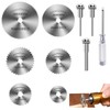 Cutting Wheel Set for Rotary Tool, 6 Pcs HSS Saw