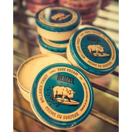 Reuzel Surf Texture and Definition Cream For Men, Light All Day Hold, Water Soluble Styling, No Shine & Flake Free, For All Hairstyles, 3.38 oz