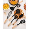 Kitchen Utensils Set, 13PCS Silicone Cooking Utensils, Heat Resistant Kitchen