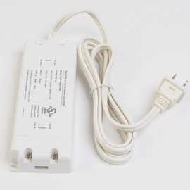LEDupdates 12v UL Listed Class 2 30W Triac Dimmable Driver 100v - 277v AC Transformer Constant Voltage Power Supply for LED Strip light Control by AC Wall Dimmer (12v 30w)