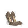 Jessica Simpson Women's Prizma D'Orsay Pump, Natural/Black, 10