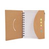 Libreta Ecologica con Notas Adheribles Y Pluma. Cuaderno Ecologico con