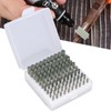 100Pcs Rubber Grinding Head Polishing Bit Various Sizes Accessory Set