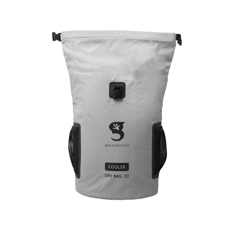 geckobrands 30L Backpack Dry Bag Cooler - Holds 24 Cans