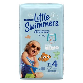 Huggies Little Swimmers Disposable Swimpants, Medium, 11-Count