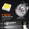 qobsos LED Fog Light For Toyota Camry 2007-2014 Pair Bumper