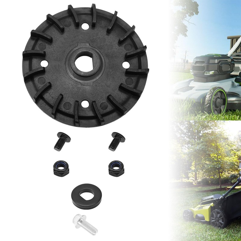 Lawn Mower Blade Replacement Kit – Includes Fan, Bolts, Nuts,
