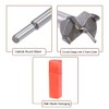 MACHSWON Forstner Drill Bits Tungsten Carbide Wood Hole Saw Opener