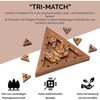 LOGOPLAY Tri-Match - Domino Puzzle - Tile Game - Thinking