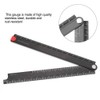 Aluminum Alloy Ruler, Metal Folding Ruler, Easy to Carry Clear