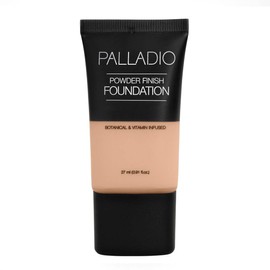 Palladio Base Lquida Powder Finish, Apariencia Mate Natural, Reduce las Lneas Finas, Cubre los Poros Grandes, Oculta las Imperfecciones, Uso Duradero 