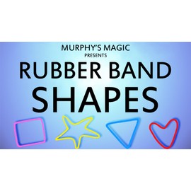 Murphy's Magic Supplies, Inc. Rubber Band Shapes (Squares) - Trick