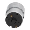 JGB37‑520 12V 600RPM DC Worm Gear Motor Turbo Reducer Shaft