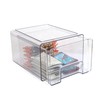 Smart Design Pull-Out Stackable Storage Bin -Tall - 9.8" D
