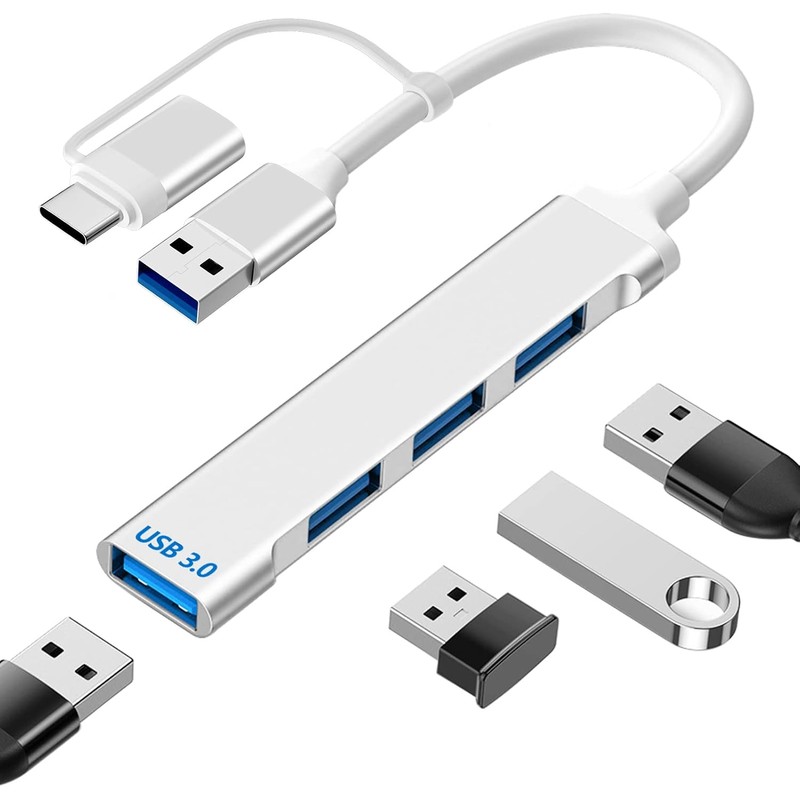 EMAGIE Hub USB C 3.0 6 en 1 Adaptador USB