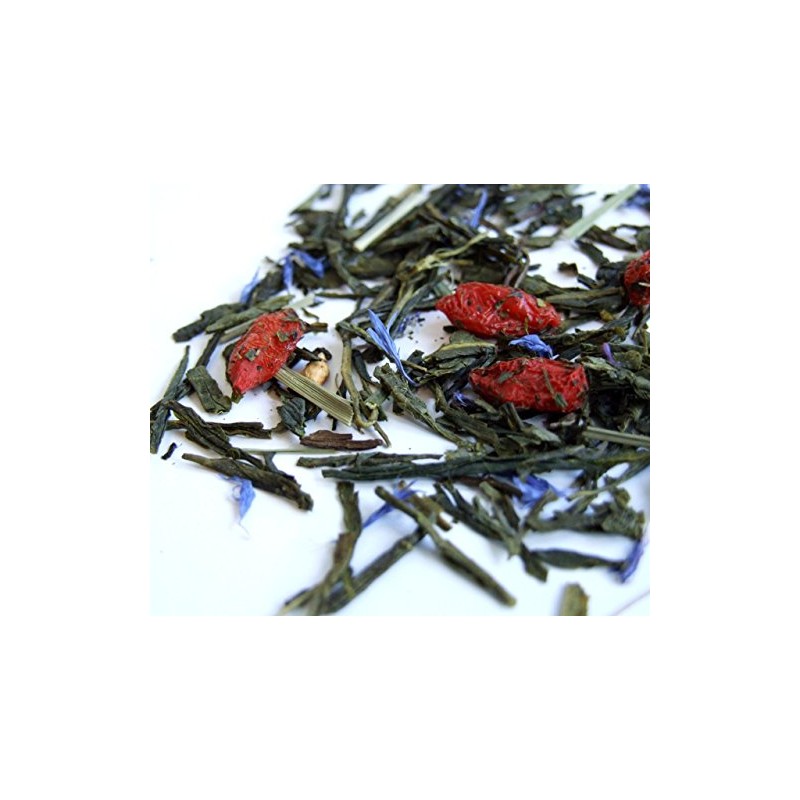 Sencha Goji-Berry Pomegranate Green Tea Blend (50g Taster Pack)
