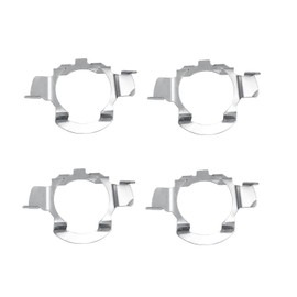 DEDC H7 LED Headlight Bulb Holder Adapter Holder Bulb Projector Clip Metal Holder Adapter Pack of 4