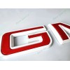 Auto GMC Rear Tailgate White Red GMC Emblem GMC Sierra