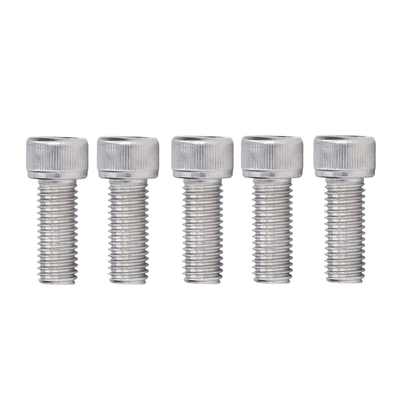 20Pcs Bolt Socket Cap Screws Coarse Thread A2‑70 Stainless Steel