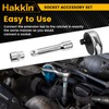 Impact Socket Extension Bar Set Hakkin 10Pcs 3/8” Drive Extensions