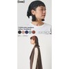 Charm, Thin, Crinkle Color, Plain, Bandana, Hair Band, Triangular Width,