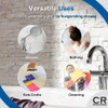 CR Snacking Luxury Bath Sponge Packs (Random Colours) 12 sponges