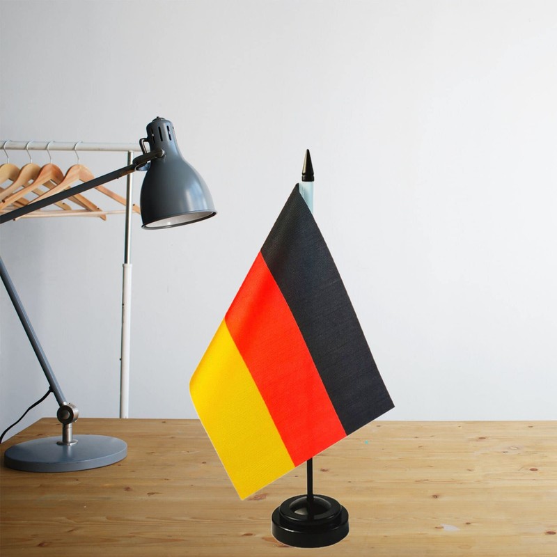 2 Pack Canada & German Desk Flag, 1 Germany Table