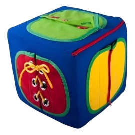 Cubo Montessori, De Coordinación 20x20 Cms. Didáctico                                                                                                 
