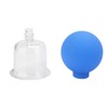 4pcs / box Vacuum Cupping Cups Set Silicone Glass Body