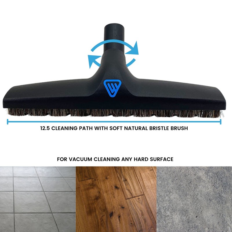 Wessel-Werk Central Vacuum Hose Kit with Floor and Household Vacuum