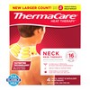 ThermaCare Neck Pain Therapy, Shoulder, and Wrist Pain Relief Patches, Heat Wraps, 4 Ct