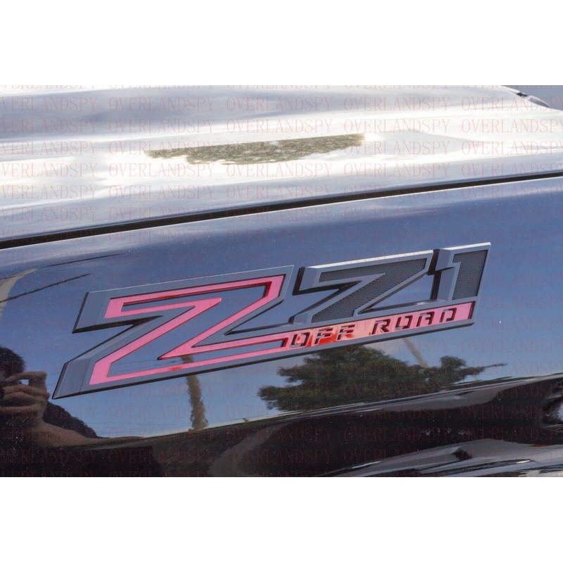 2pack 2019-2025 OEM Z71 Off Road Emblems Side Decals Badges