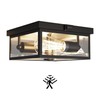 Craftersmark Outdoor Ceiling Light with Motion Sensor, Flush Mount Porch
