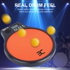 EX [3-IN-1] Portable Digital Electronic Drum Pad, with [Metronome, Speed