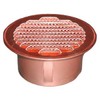 Round Copper Vent - 4-1/2" (80mm) Diameter