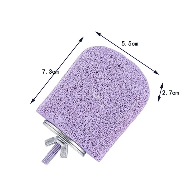 Fcliqzod888 Nail Sharpening Step, Small Animals, Piggy, Washable, Nail Sharpener,